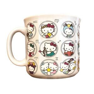 Sanrio Hello Kitty Pearl Iridescent, 12 Zodiac Symbol Mug, 20 oz
